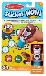 Melissa & Doug WOW! Stempelki z Naklejkami Piesek 3+