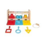 Janod Drewniany Sorter z Kluczykami Essentiel 18m+