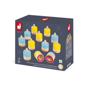 Janod Gra Memory Dźwiękowe Sensoryczne 3+