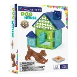 MAGNA-TILES® Klocki Magnetyczne Dog House 13 elementów