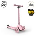 SCOOTANDRIDE Highwaykick 3S Hulajnoga z systemem sterowania 2w1 i kolkami LED skladana 3 Różowa1.jpg