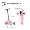 SCOOTANDRIDE Highwaykick 3S Hulajnoga z systemem sterowania 2w1 i kolkami LED skladana 3 Różowa 3.jpg