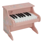 Little Dutch Drewniane pianino różowe Safari Friends 3+