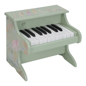 Little Dutch Drewniane pianino zielone Safari Friends 3+