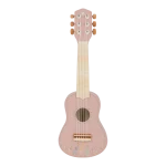 Little Dutch Drewniana gitara różowa Safari Friends 3+