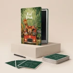 KidBook Tablet Graficzny z kartami pracy do rysowania Little Vehicles