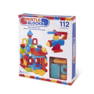 Klocki jeżyki w pudełku 112 elementów, B. Toys