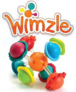 Grzechotka Wimzle - Sensoryczna Przygoda, Fat Brain ToyCo.