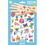 Djeco Tatuaże Neonowa Tęcza 3+